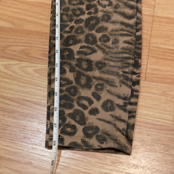 NWT BLUE REVIVAL Leopard skinny jeans size 28 - Picture 4 of 10